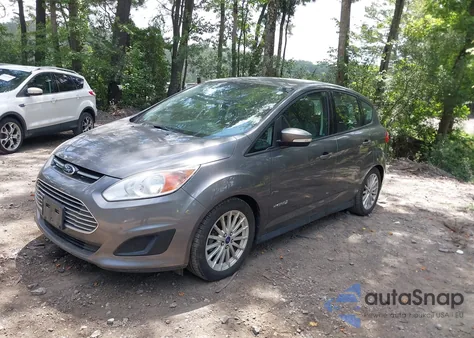 2013 Ford C-Max Hybrid Se from USA, damaged, VIN 1FADP5AU9DL534796